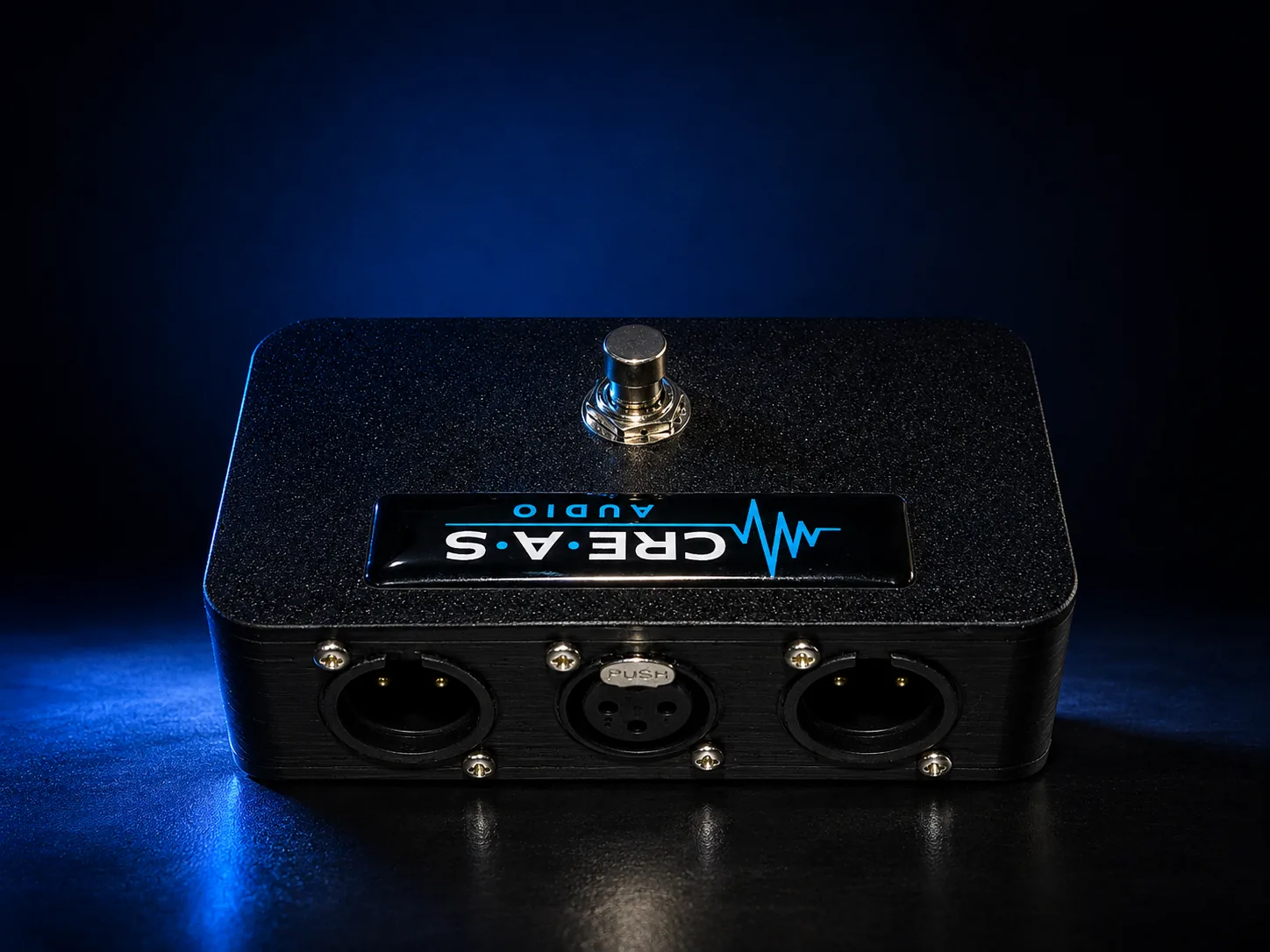 Switch de Talkback Pasivo, conexiones XLR